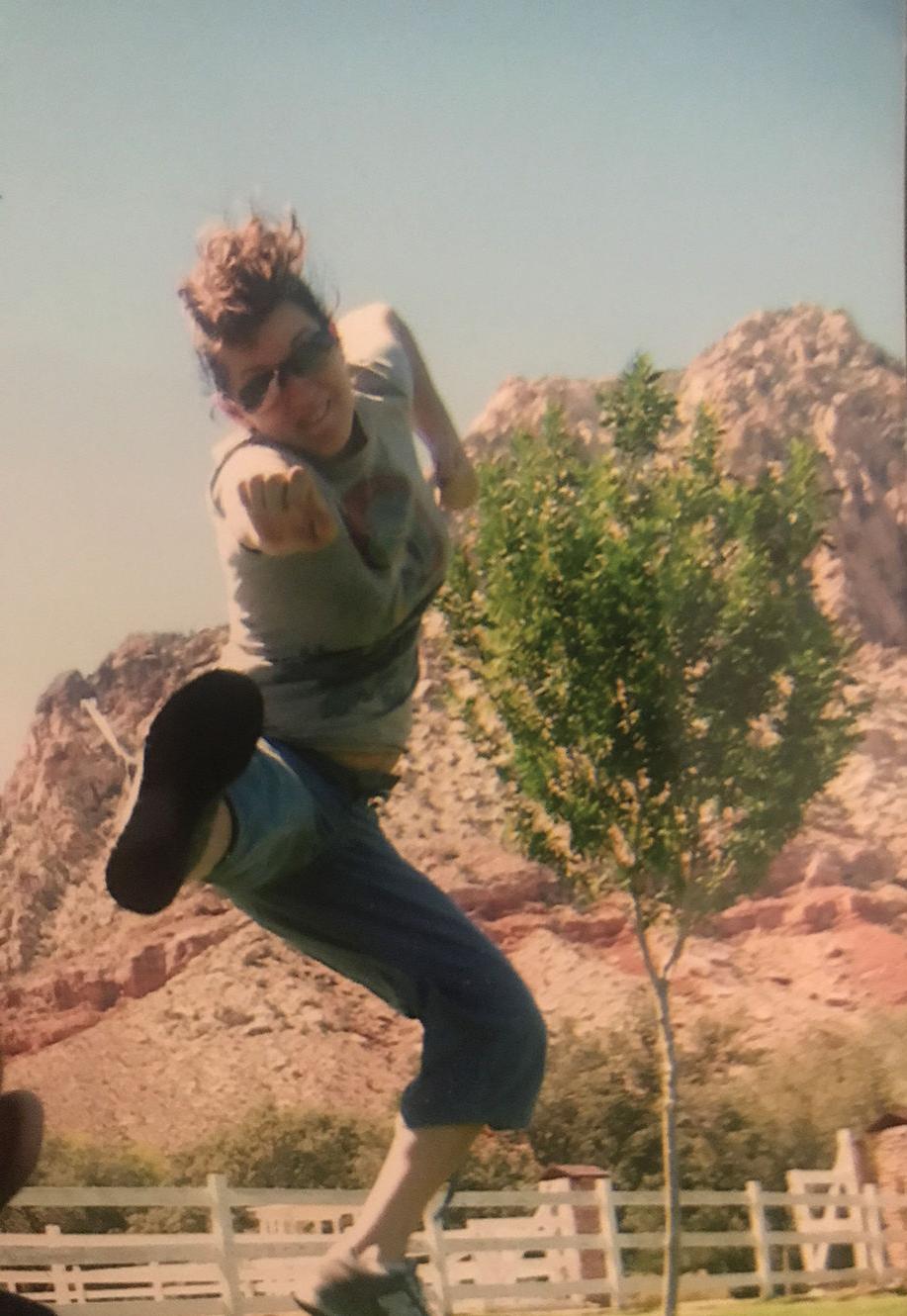 leona hillary age 22 karate kick